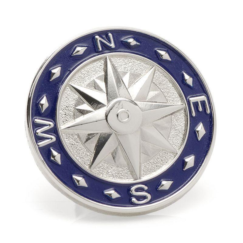 Cufflinks, Inc. Blue Compass Lapel Pin Product Image