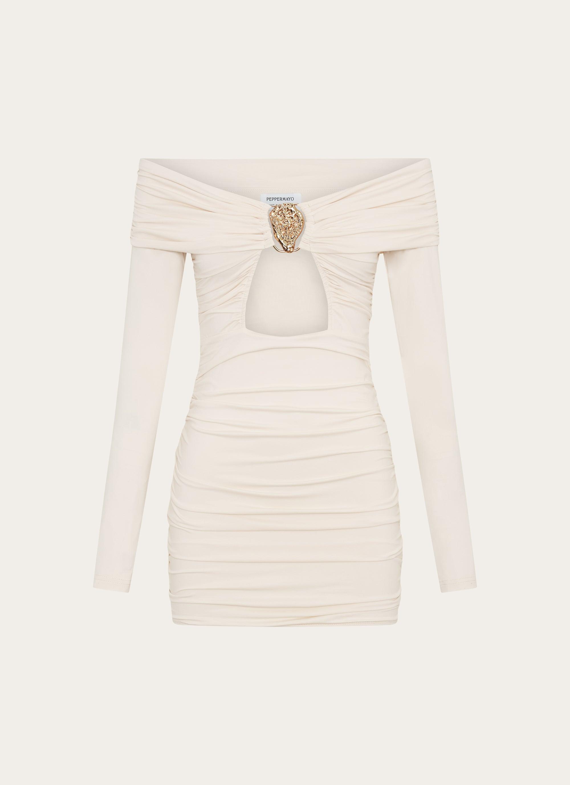 Millie Mini Dress - Ivory Product Image