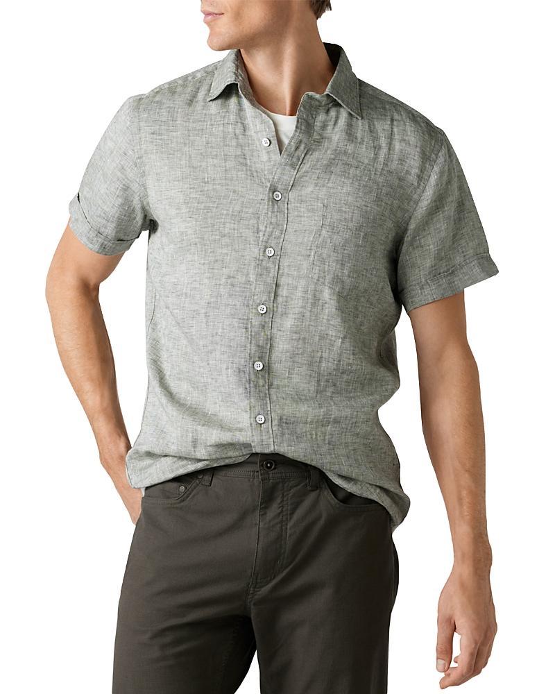 Rodd & Gunn Ellerslie Short Sleeve Linen Button-Up Shirt Product Image