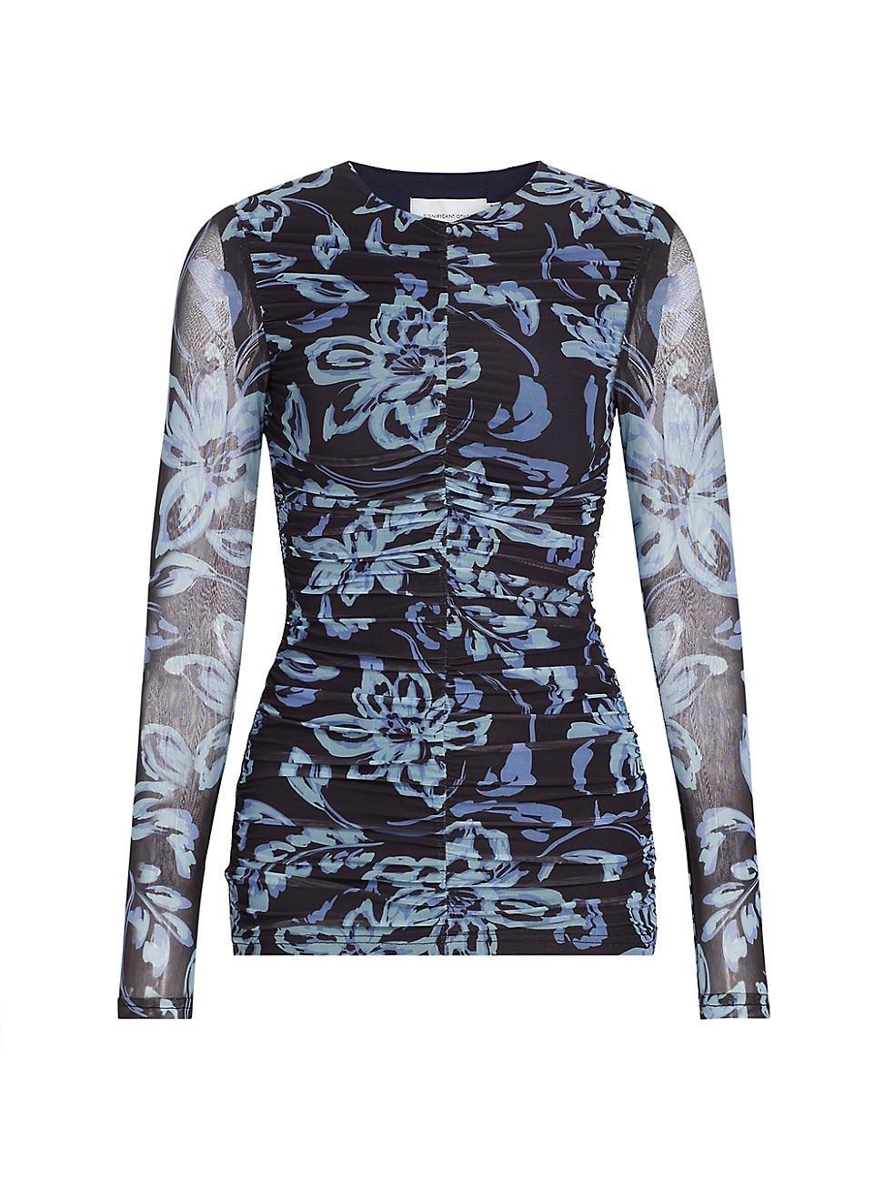 Womens Joan Hibiscus Long-Sleeve Top product image