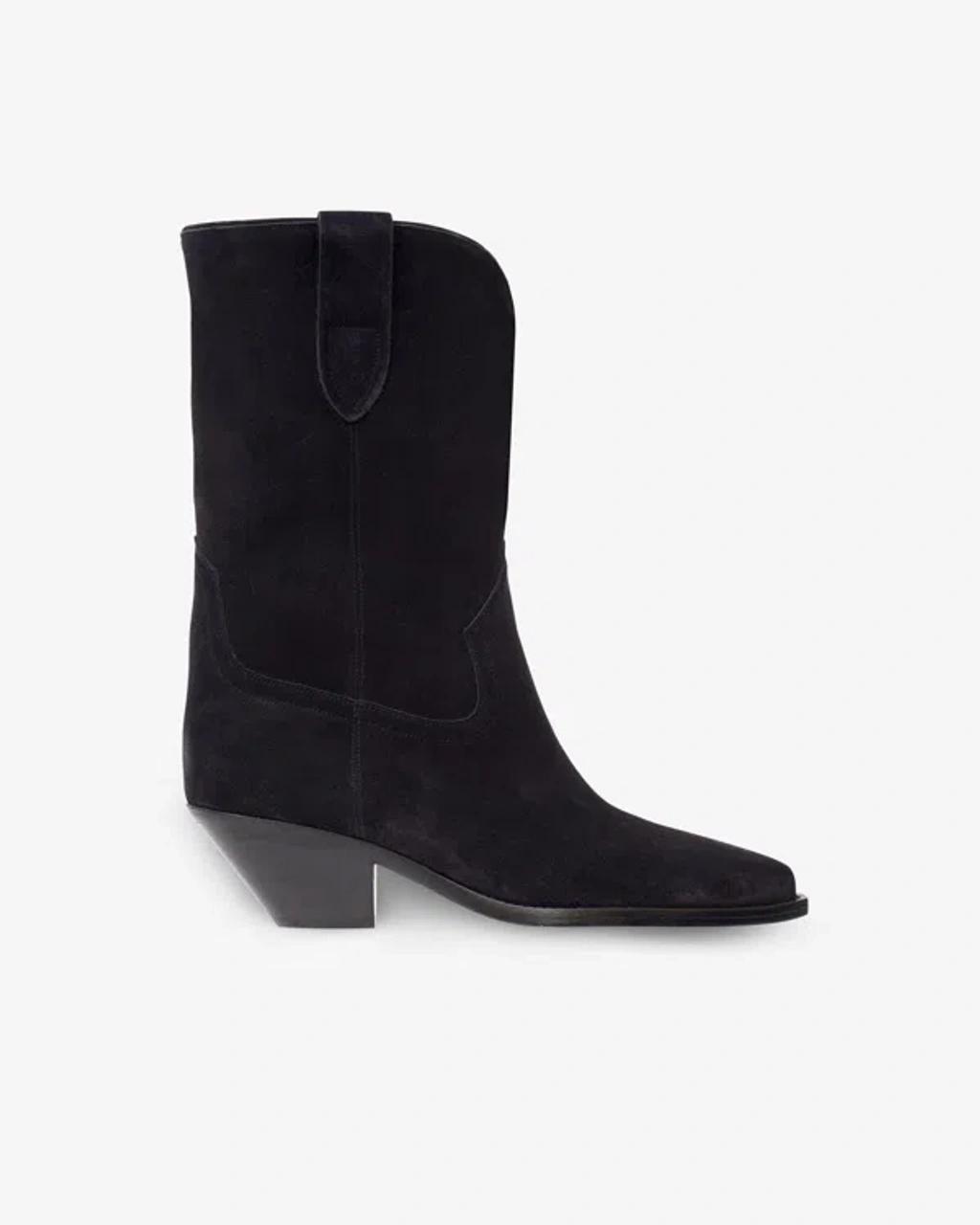 Dahope Leather Boots In Black Product Image