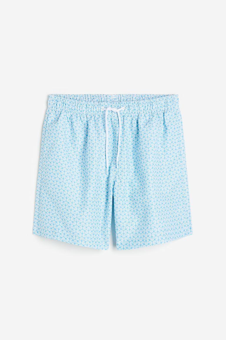 Patterned Swim Shorts Product Image