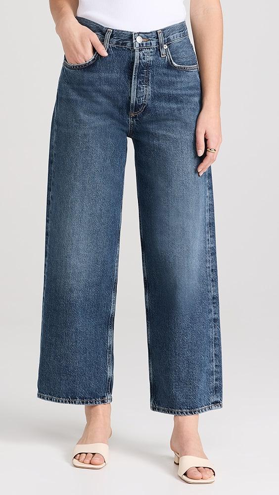 AGOLDE Ren: High Rise Wide Leg Jeans | Shopbop Product Image