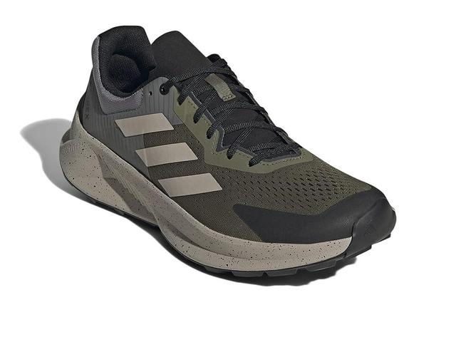 adidas Outdoor Terrex Soulstride Flow (Olive Strata/Wonder Beige/Solid Grey) Men's Shoes Product Image