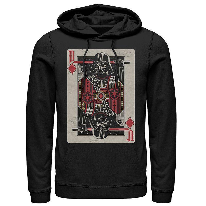 Mens Star Wars Darth Vader Playing Card Tee Product Image