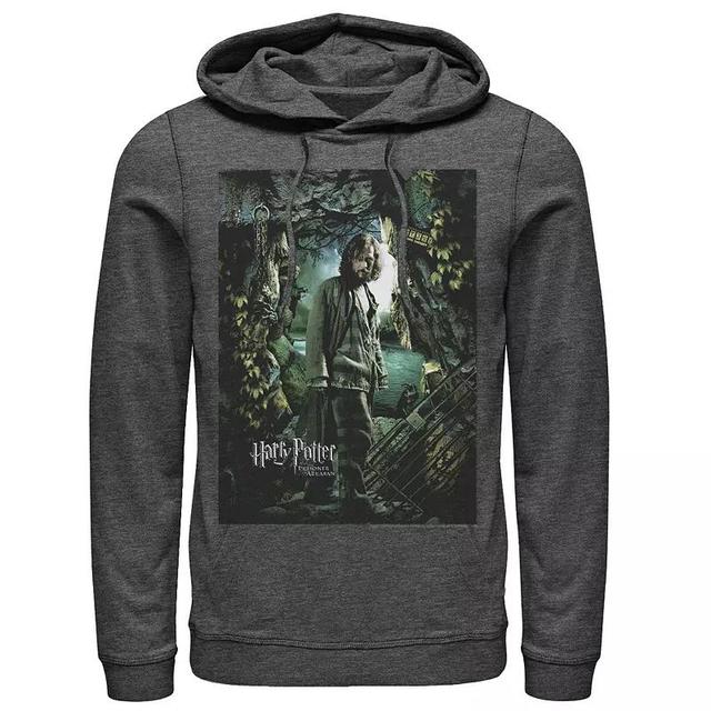 Mens Harry Potter Prisoner Of Azkaban Sirius Black Portrait Graphic Pullover Hoodie Dark Grey Product Image