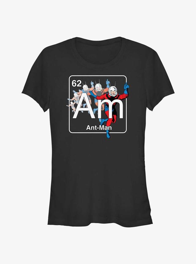 Marvel Ant-Man Periodic Element Ant-Man Girls T-Shirt Product Image