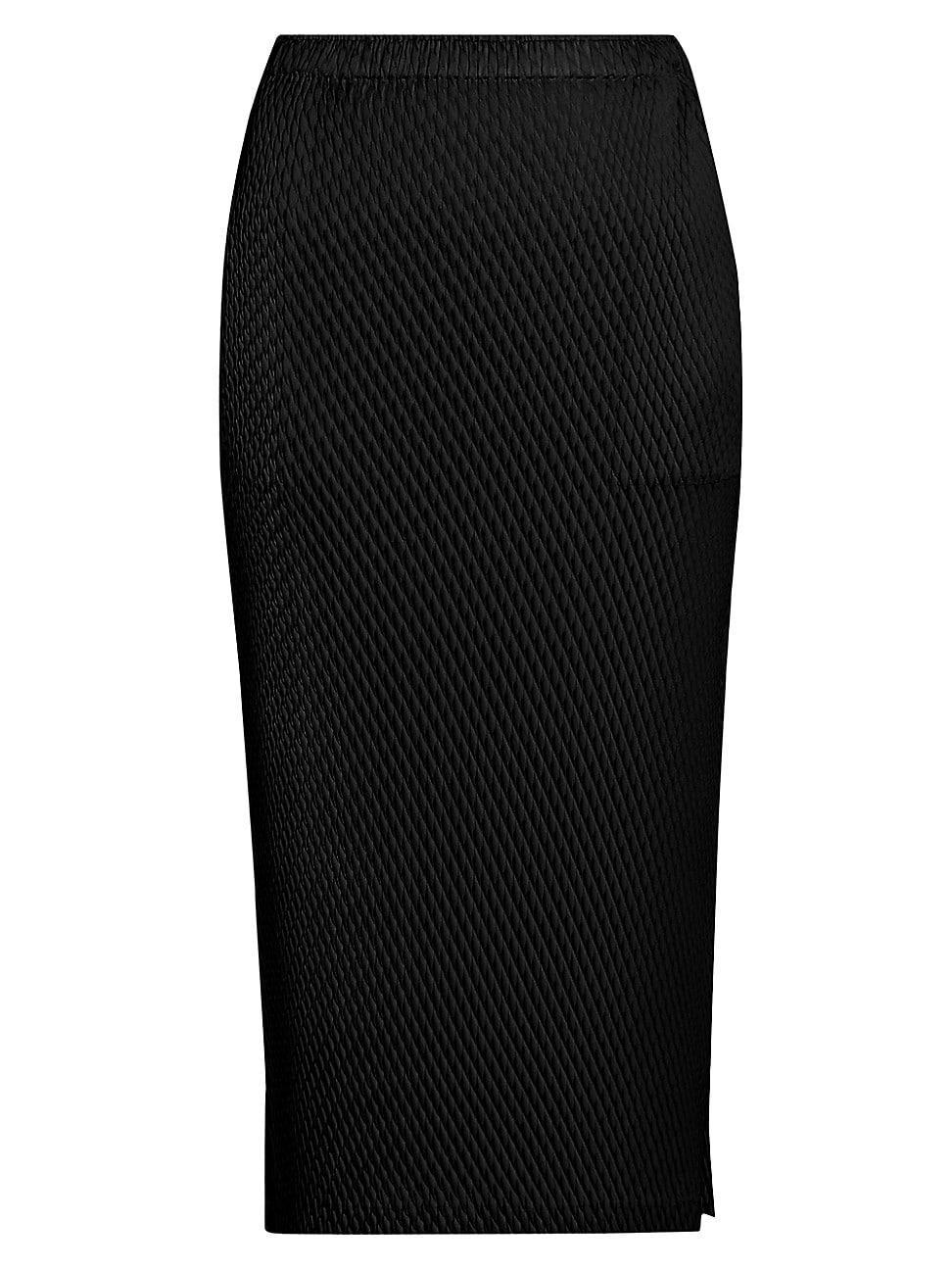 Womens Sleek Pleats Skirt Product Image