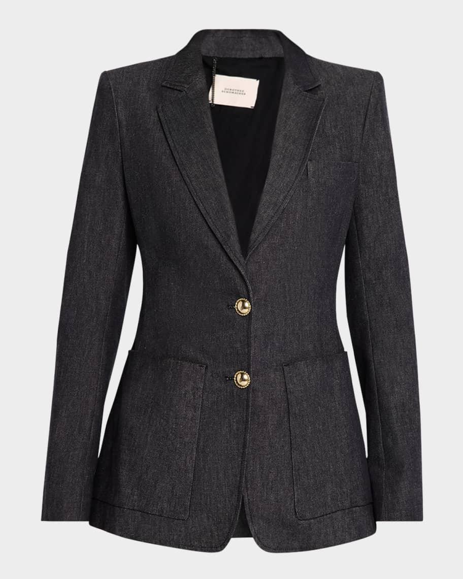 Pure Love Single-Breasted Tailored Jacket Product Image