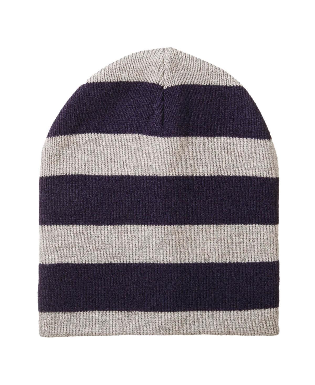 Isotoner Signature Mens Water-Repellent Stripe Beanie Product Image