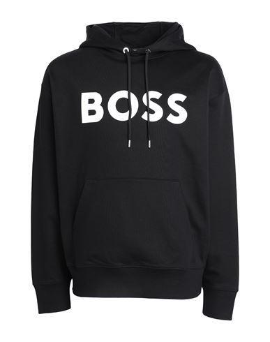 HUGO BOSS Boss Man Sweatshirt Black Size M Cotton Product Image