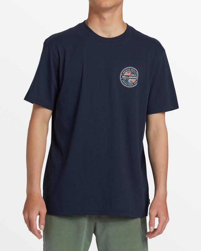 Rotor T-Shirt - Navy Male Product Image