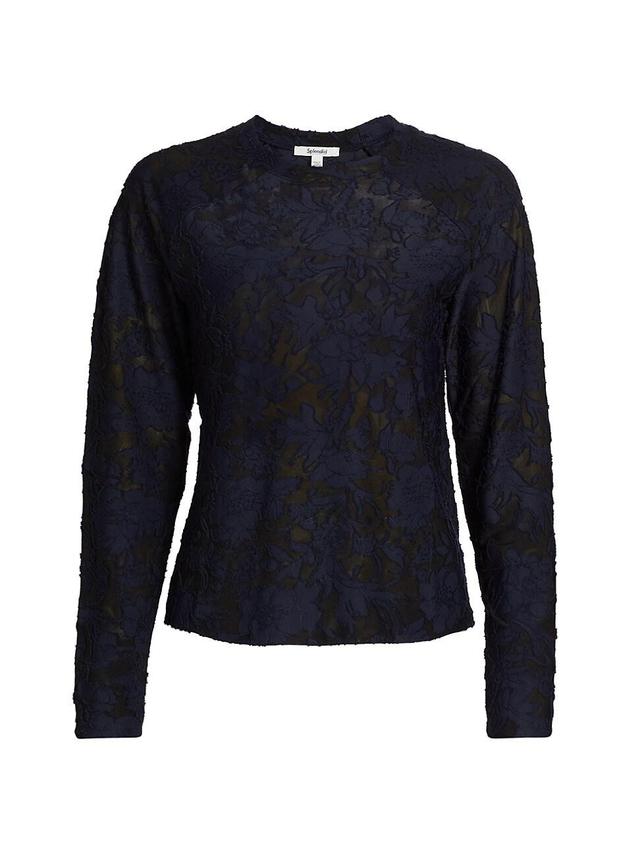 Splendid Cecelia Floral Long Sleeve Top Product Image