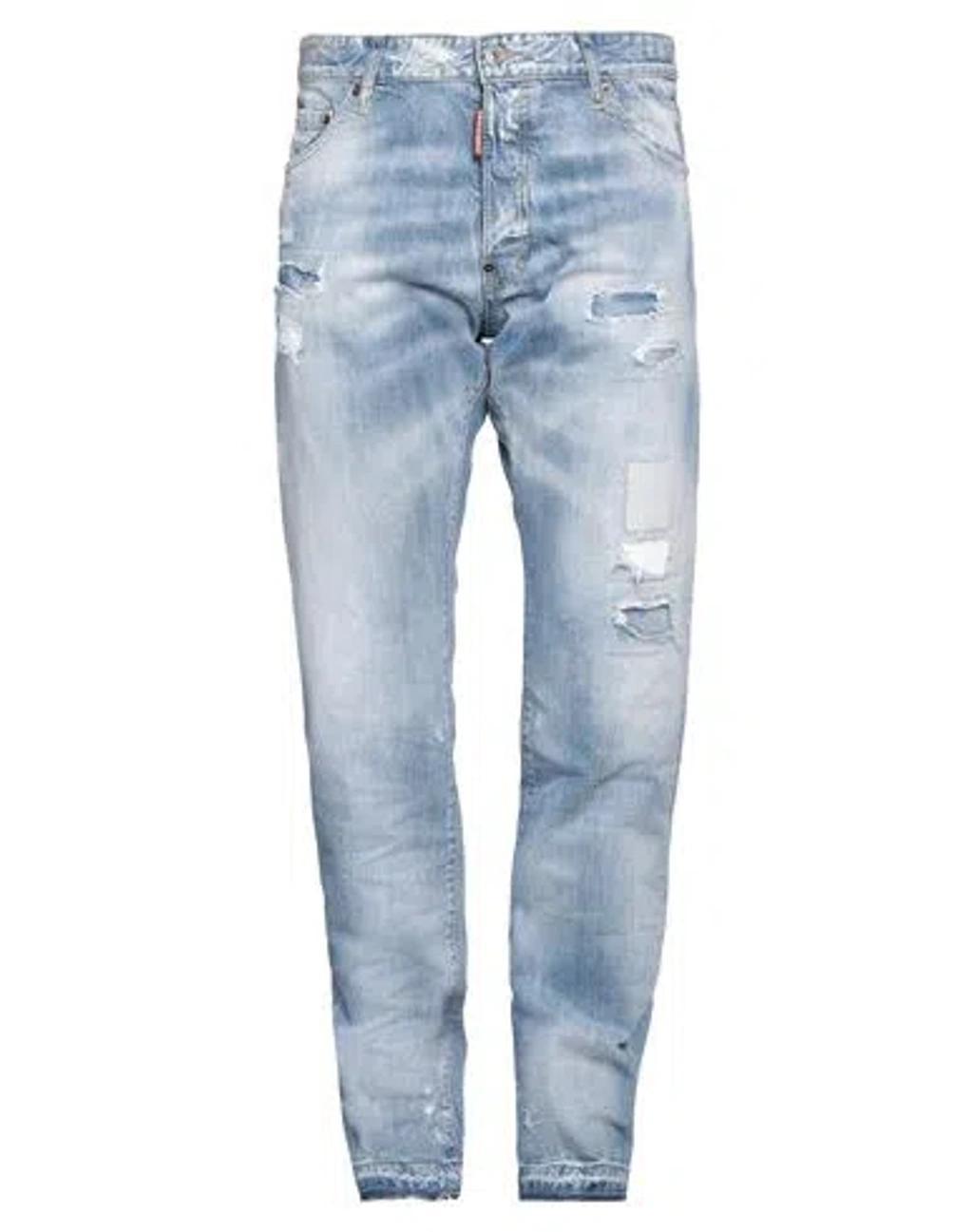 DSQUARED2 Man Jeans Blue Size 40 Cotton Product Image