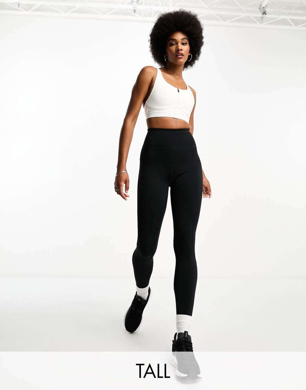 ASOS 4505 Tall Icon bum sculpt gym legging black Product Image