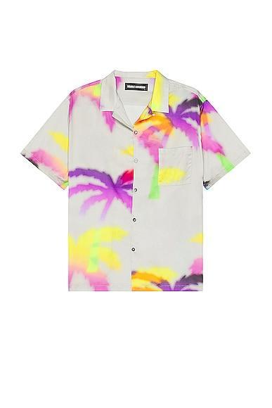 DOUBLE RAINBOUU Short Sleeve Hawaiian Shirt Size S. Product Image