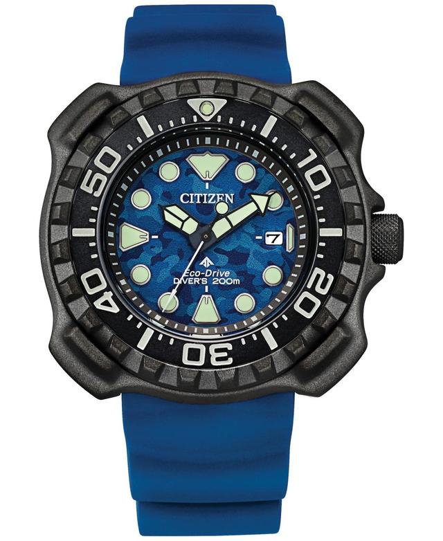 Citizen Eco-Drive Mens Promaster Dive Blue Strap Watch, 47mm Product Image