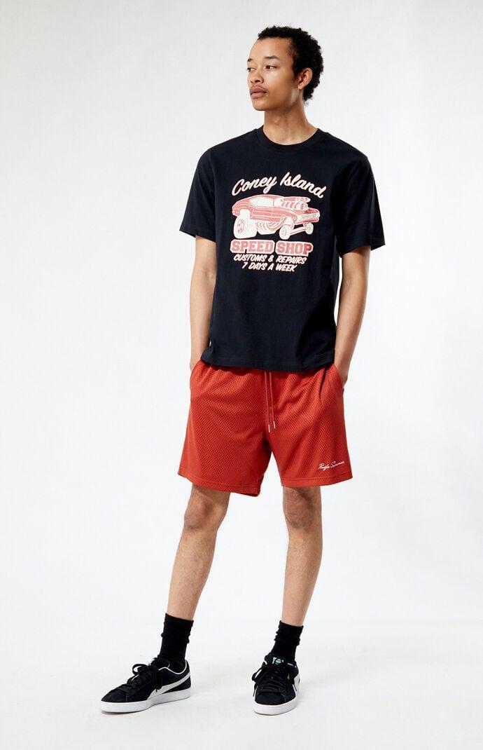 Men's Mesh Basketball Shorts - Product Image