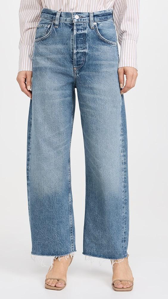 Citizens of Humanity Ayla Raw Hem Crop Regenerative Cotton Jeans | Shopbop Product Image