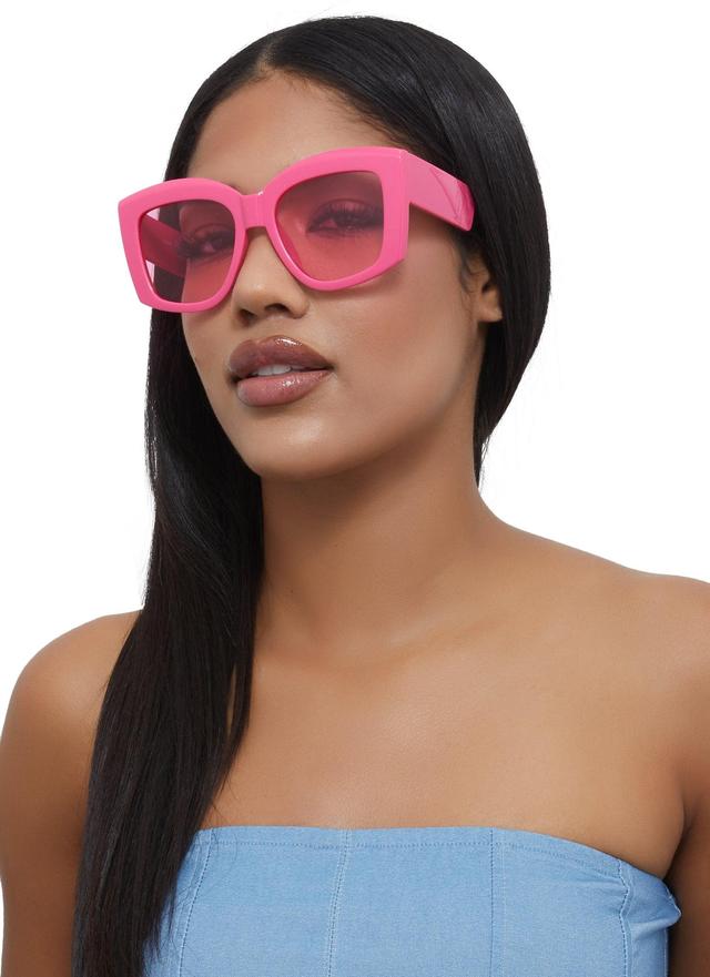 Basic Thick Sunglasses Female Product Image