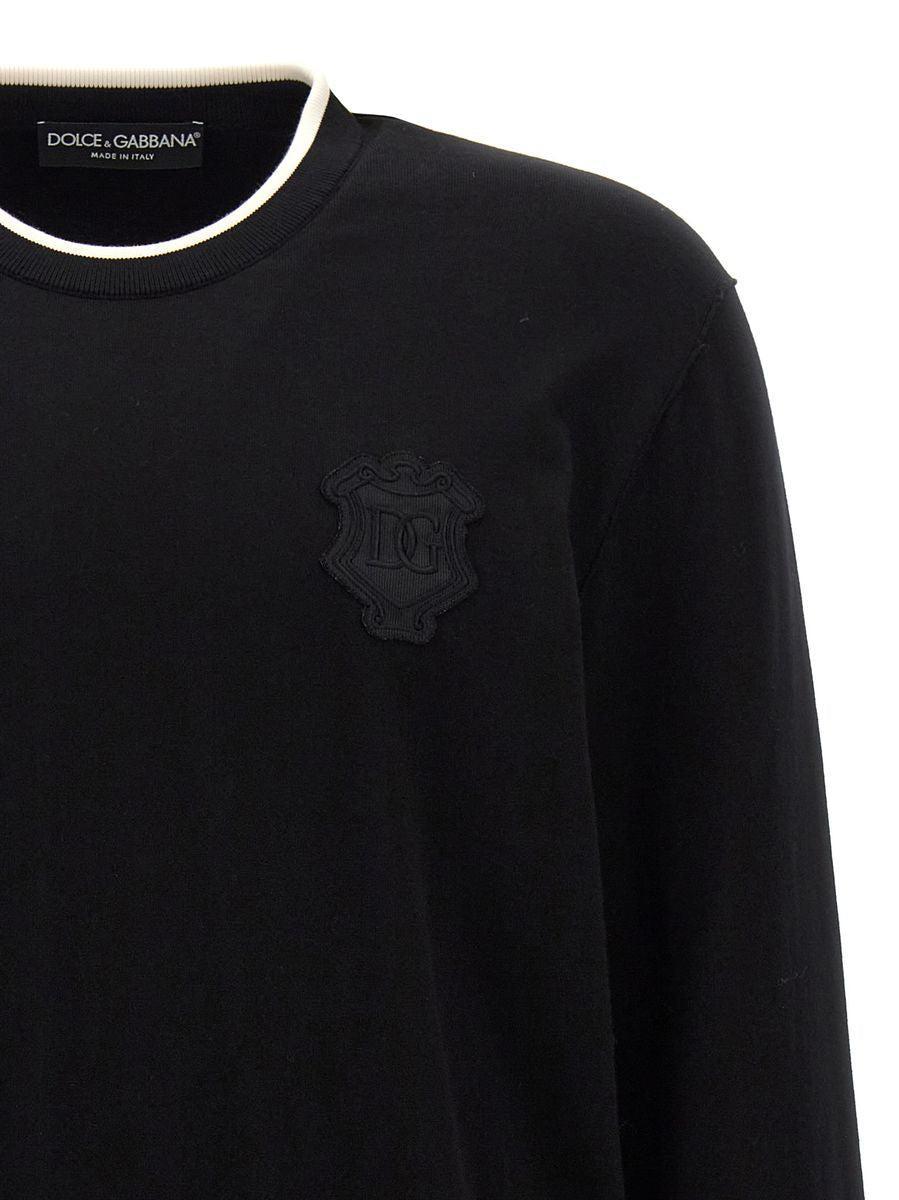 Black Dg Sweater Product Image