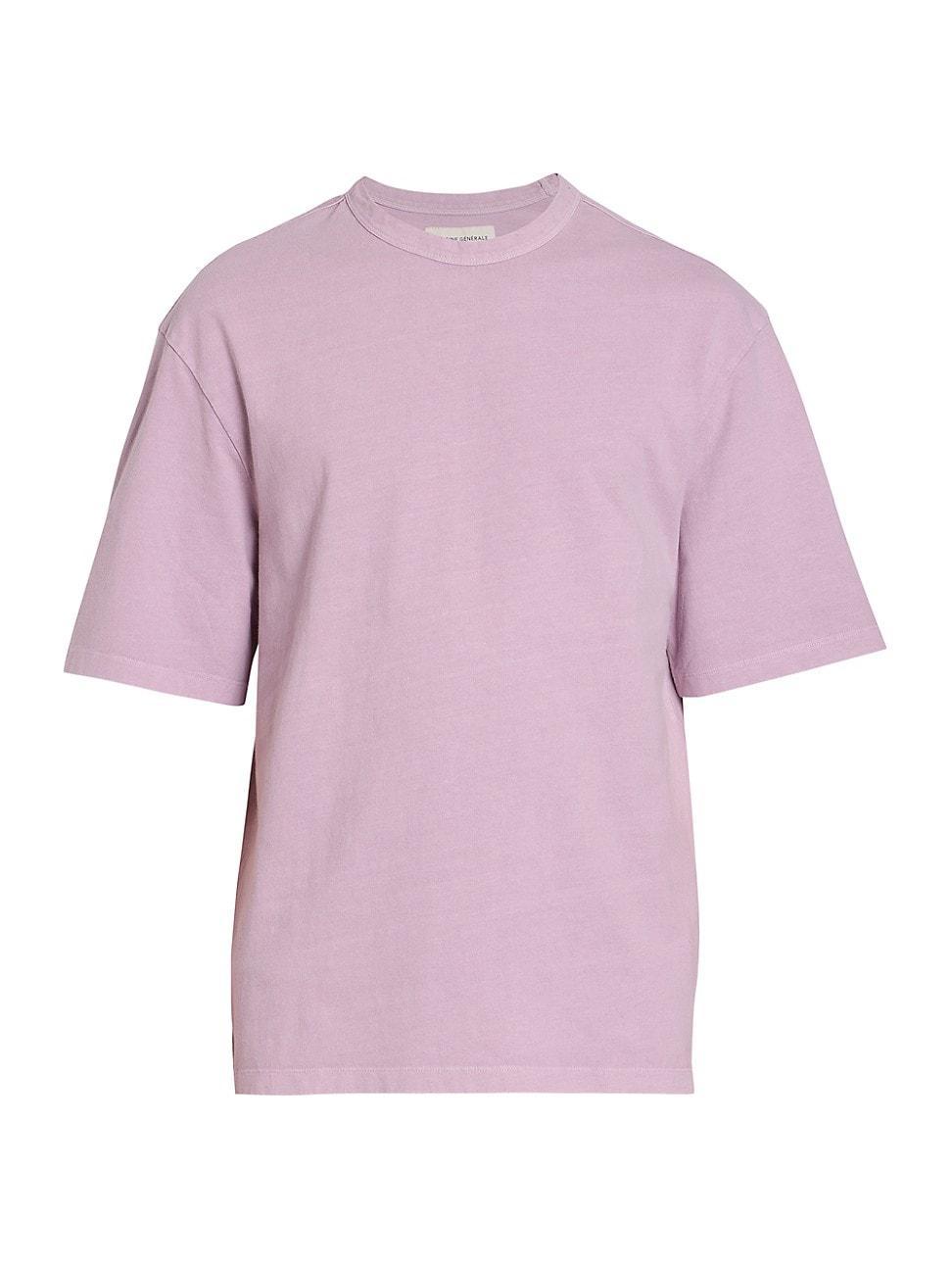 Mens Benny Cotton Crewneck T-Shirt Product Image