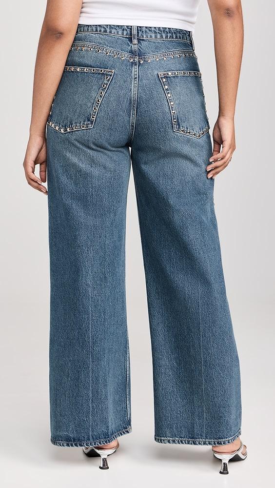 Reformation Cary High Rise Slouchy Wide Leg Jeans | Shopbop Product Image