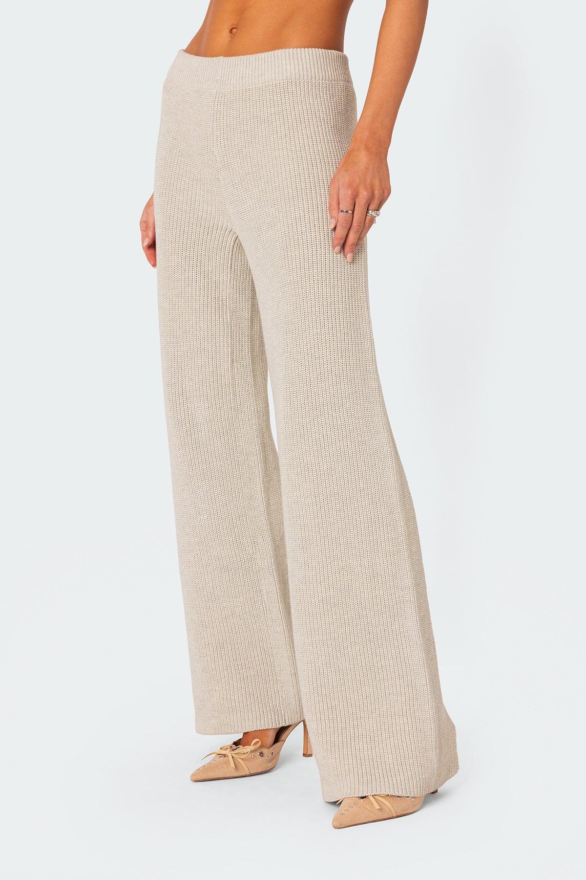 Sunday Straight Leg Knit Pants Product Image