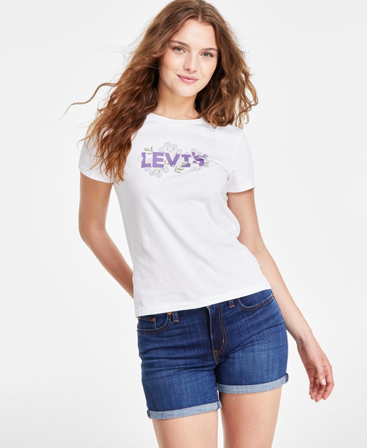 Womens Levis Logo Perfect Tee Product Image