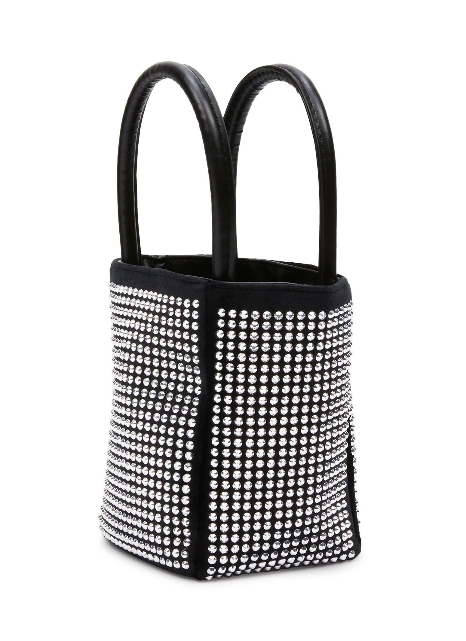 Studded Convertible Mini Bucket Bag Female Product Image