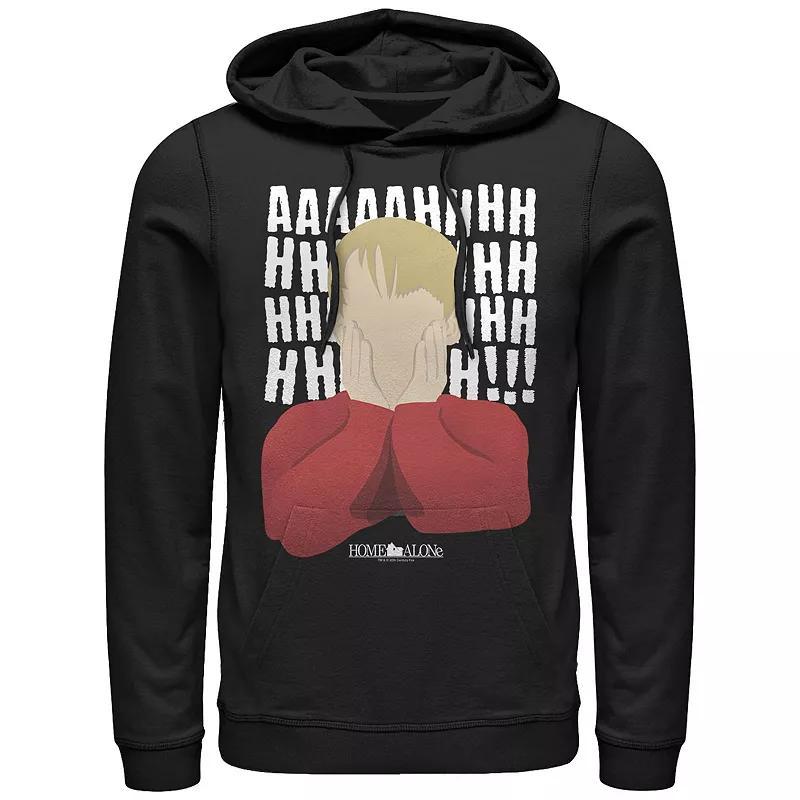 Big & Tall Home Alone Kevins Scream Graphic Hoodie, Mens Grey Heather Product Image