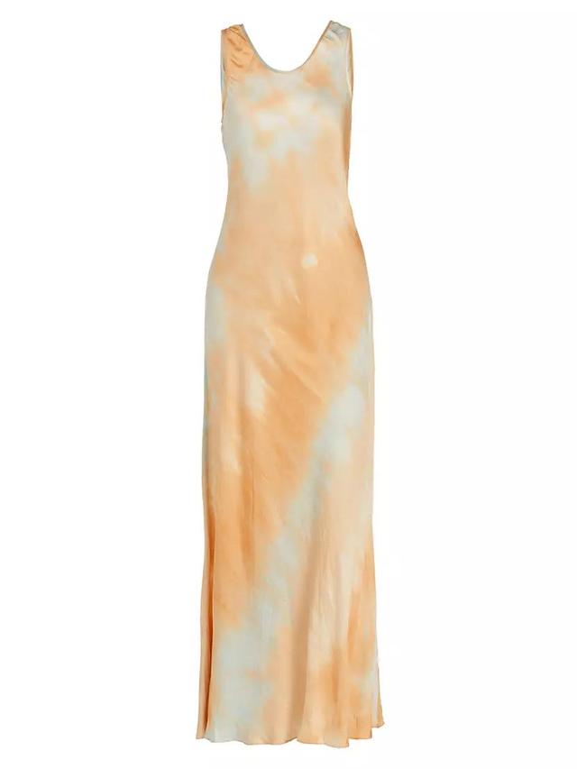 Womens Amana Tie-Dye Maxi Slipdress Product Image