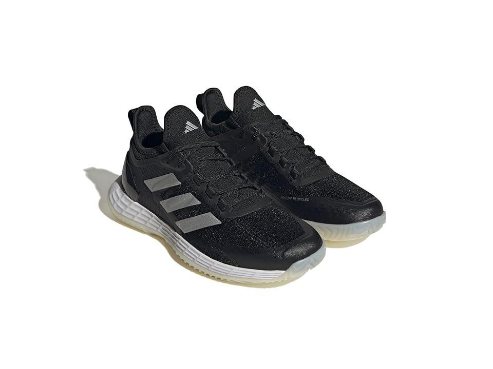 adidas Adizero Ubersonic 4.1 (Core /Silver Metallic/Footwear White 1) Women's Shoes Product Image