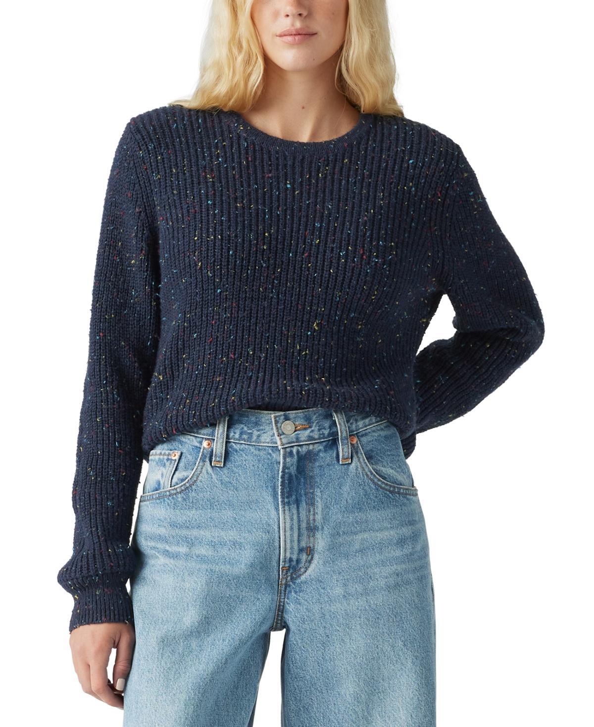 Levis Womens Long Sleeve Snowflake Pullover Sweater Macys Exclusive Product Image