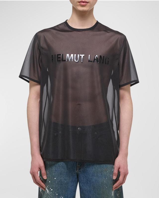 Mens Sheer Logo T-Shirt Product Image