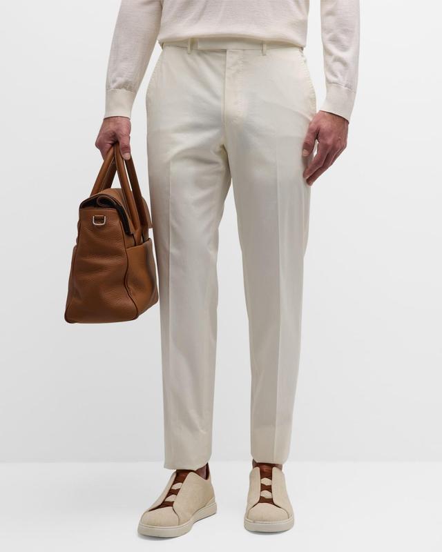 Mens Premium Cotton Trousers Product Image