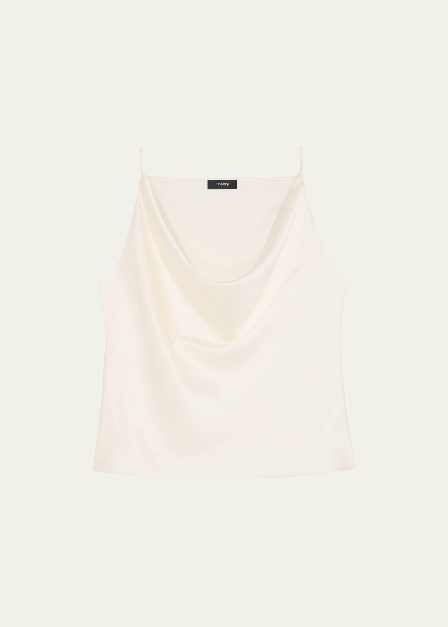 Cowl-Neck Satin Cami Product Image