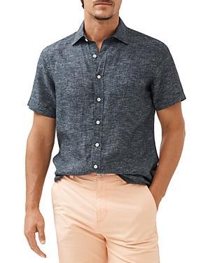 Rodd & Gunn Ellerslie Short Sleeve Linen Button-Up Shirt Product Image