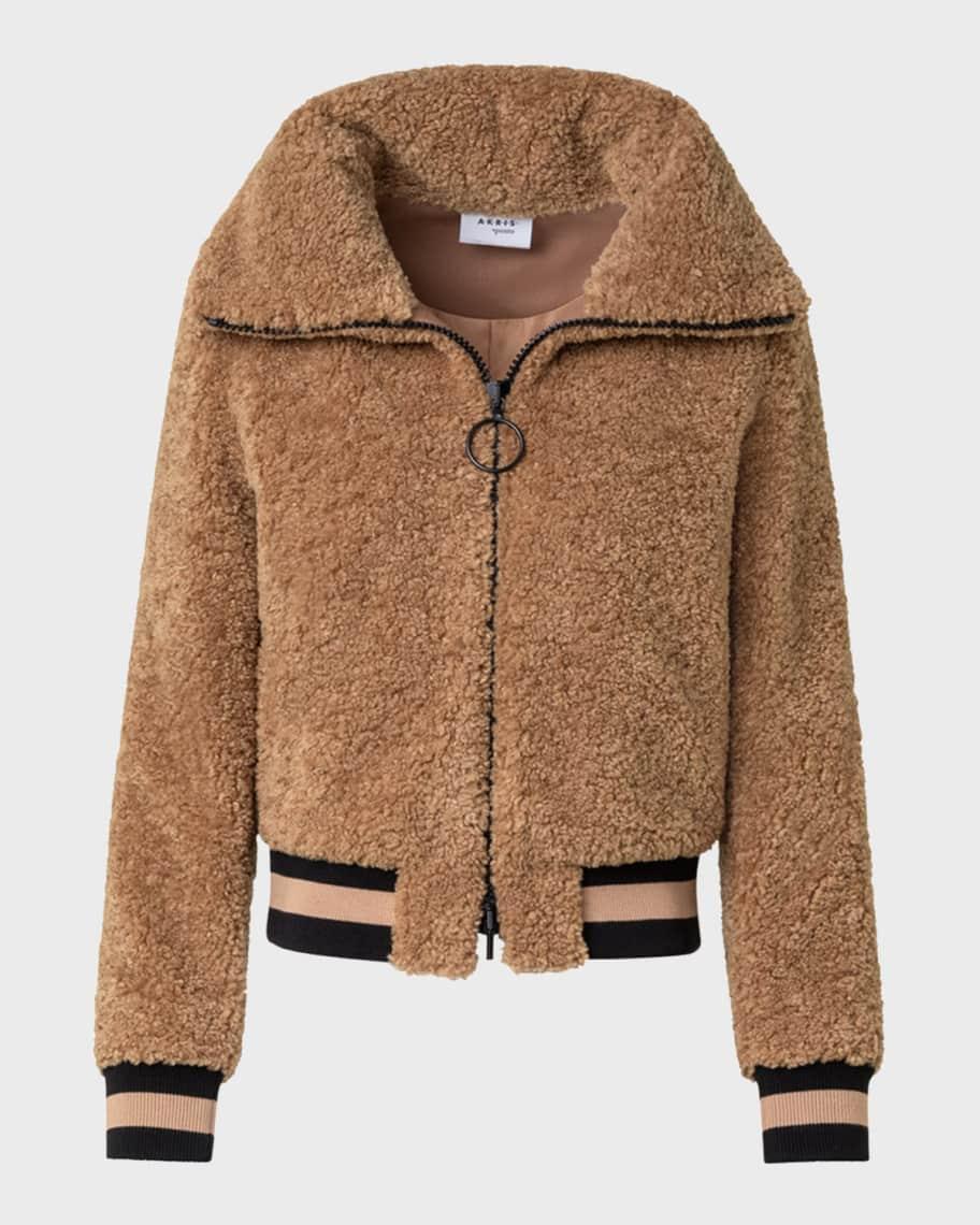 Faux Fur Bomber Jacket product image