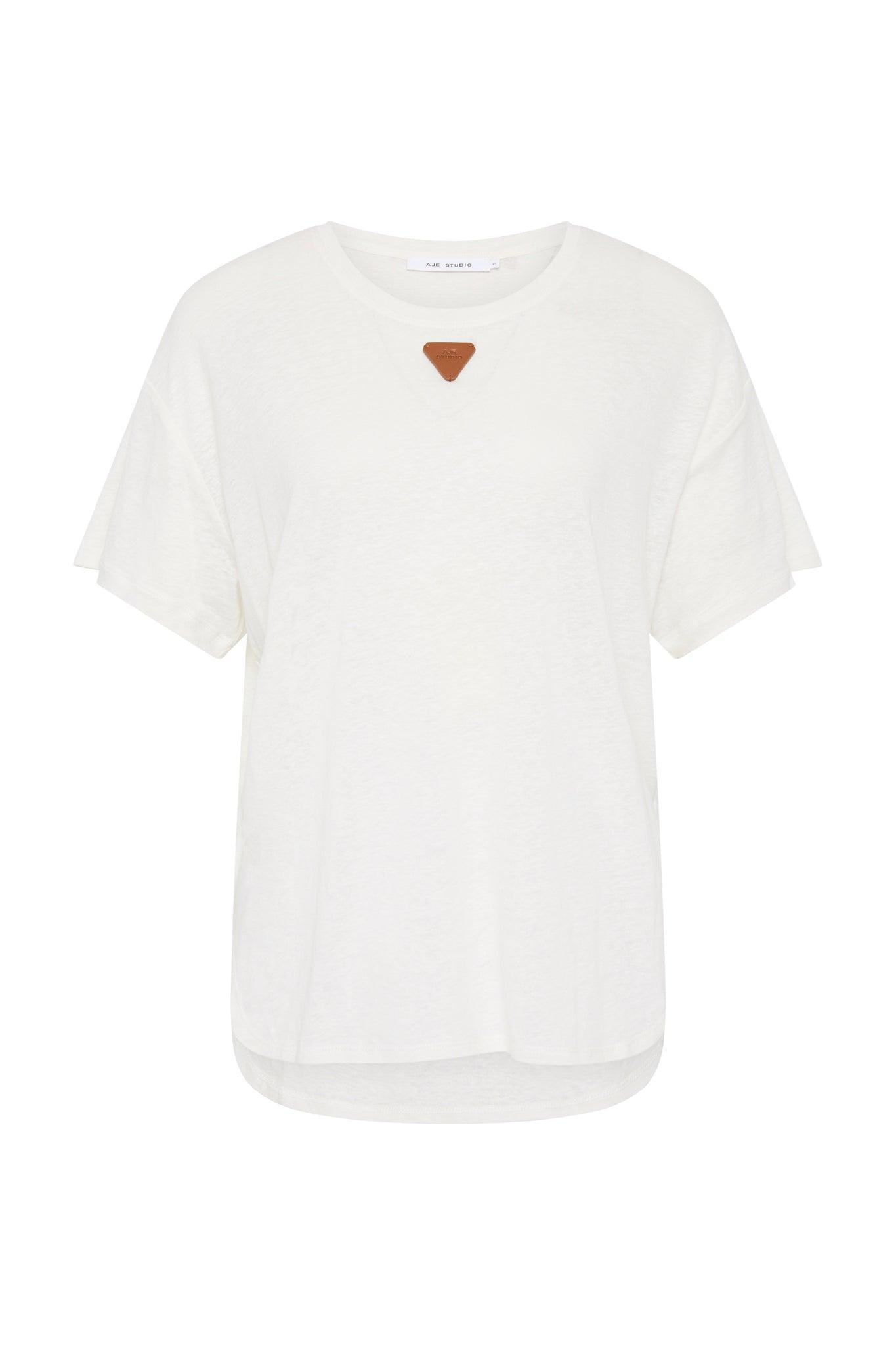 Palm Curved Hem Tee Product Image