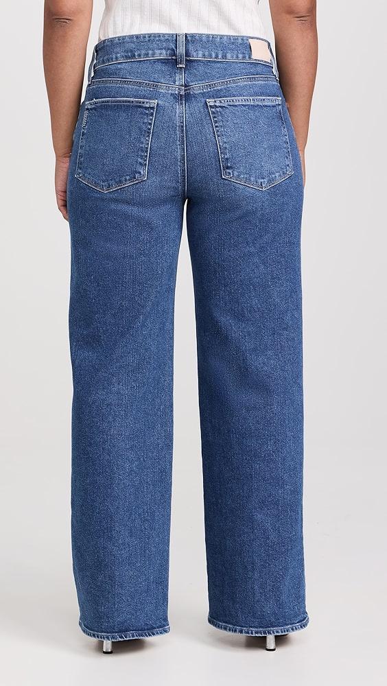 PAIGE Sasha 32" Wide Leg Jeans | Shopbop Product Image