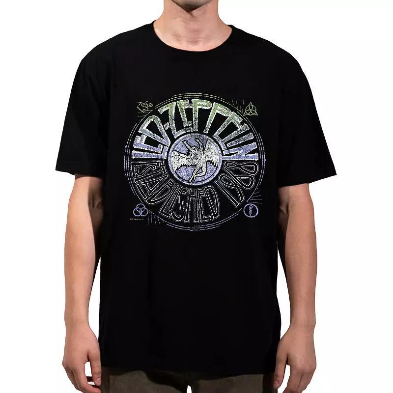 Mens Led Zeppelin Oversized Graphic Tee Product Image