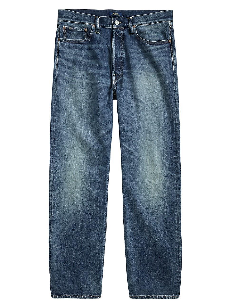 Mens Rigid Five-Pocket Jeans Product Image