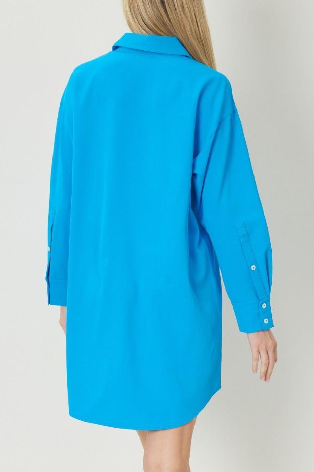 Button Up Dress Tunic Product Image