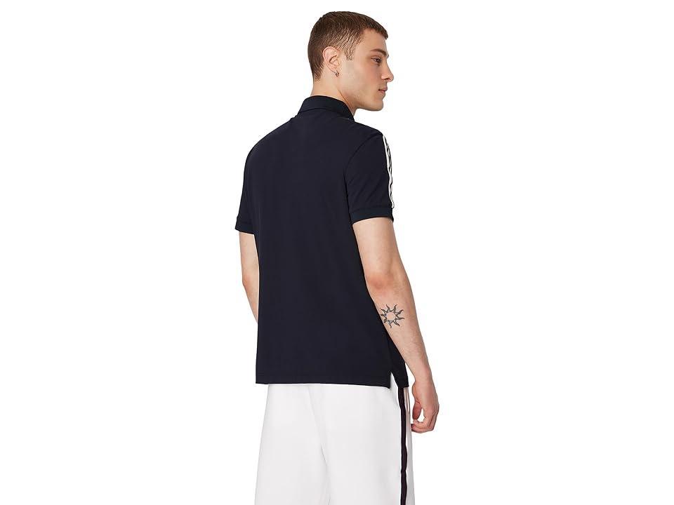 Armani Exchange Piquet Polo Shirt (Deep ) Men's Clothing Product Image