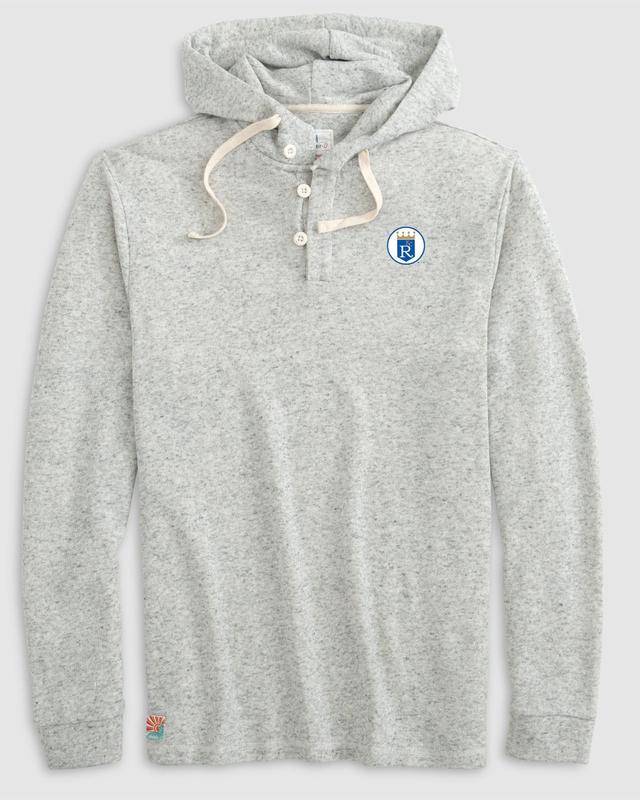 Kansas City Royals Kampton Henley Hoodie Pullover - Cooperstown Logo Product Image