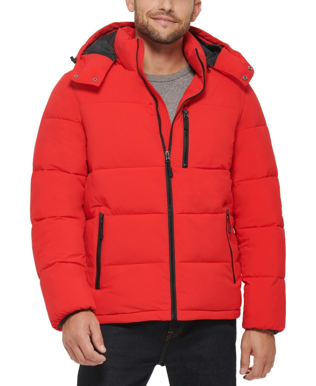 Club Room Mens Stretch Hooded Puffer Jacket, Created for Macys Product Image