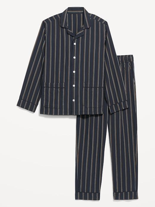 Classic Poplin Pajama Set Product Image