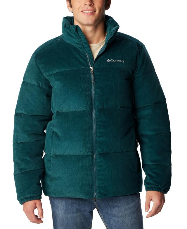 Columbia Mens Puffect Quilted Full-Zip Corduroy Jacket Product Image