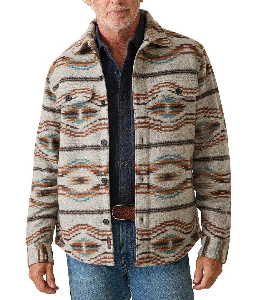 Faherty Range High Pile Fleece-Lined CPO Shirt Jacket Product Image